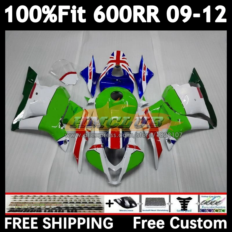 Injection For HONDA CBR 600 RR 600RR CBR600 CC RR F5 61No.33 CBR600RR 09 10 11 12 600CC green white 2009 2010 2011 2012 Fairing
Injection For HONDA CBR 600 RR 600RR CBR600 CC RR F5 61No.33 CBR600RR 09 10 11 12 600CC green white 2009 2010 2011 2012 Fairing