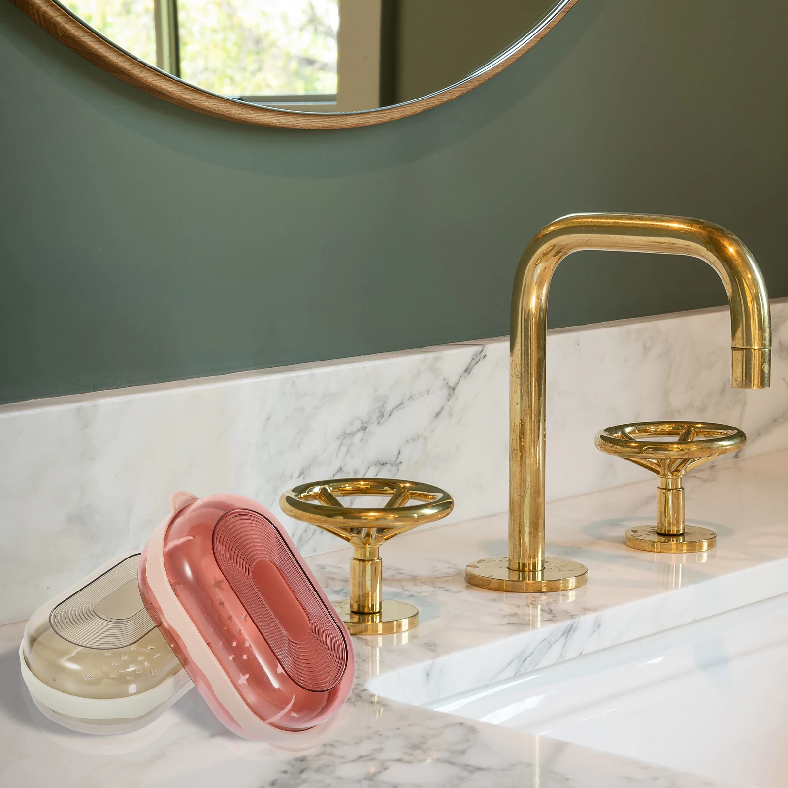 2pcs Soap Storage Box Hollow Out Design Quick Dry Drainage For Bathroom Kitchen Sink Plastic Detachable Soap Dish Case
2pcs Soap Storage Box Hollow Out Design Quick Dry Drainage For Bathroom Kitchen Sink Plastic Detachable Soap Dish Case