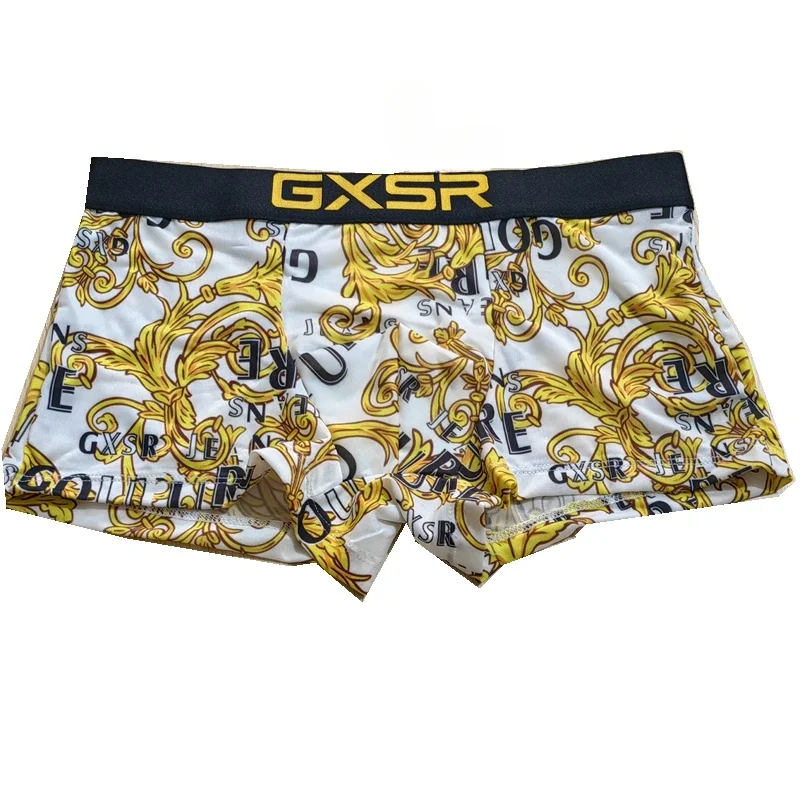 Physical shooting, men's boxers, time-simple ice silk shorts, skin-friendly underwear
Physical shooting, men's boxers, time-simple ice silk shorts, skin-friendly underwear