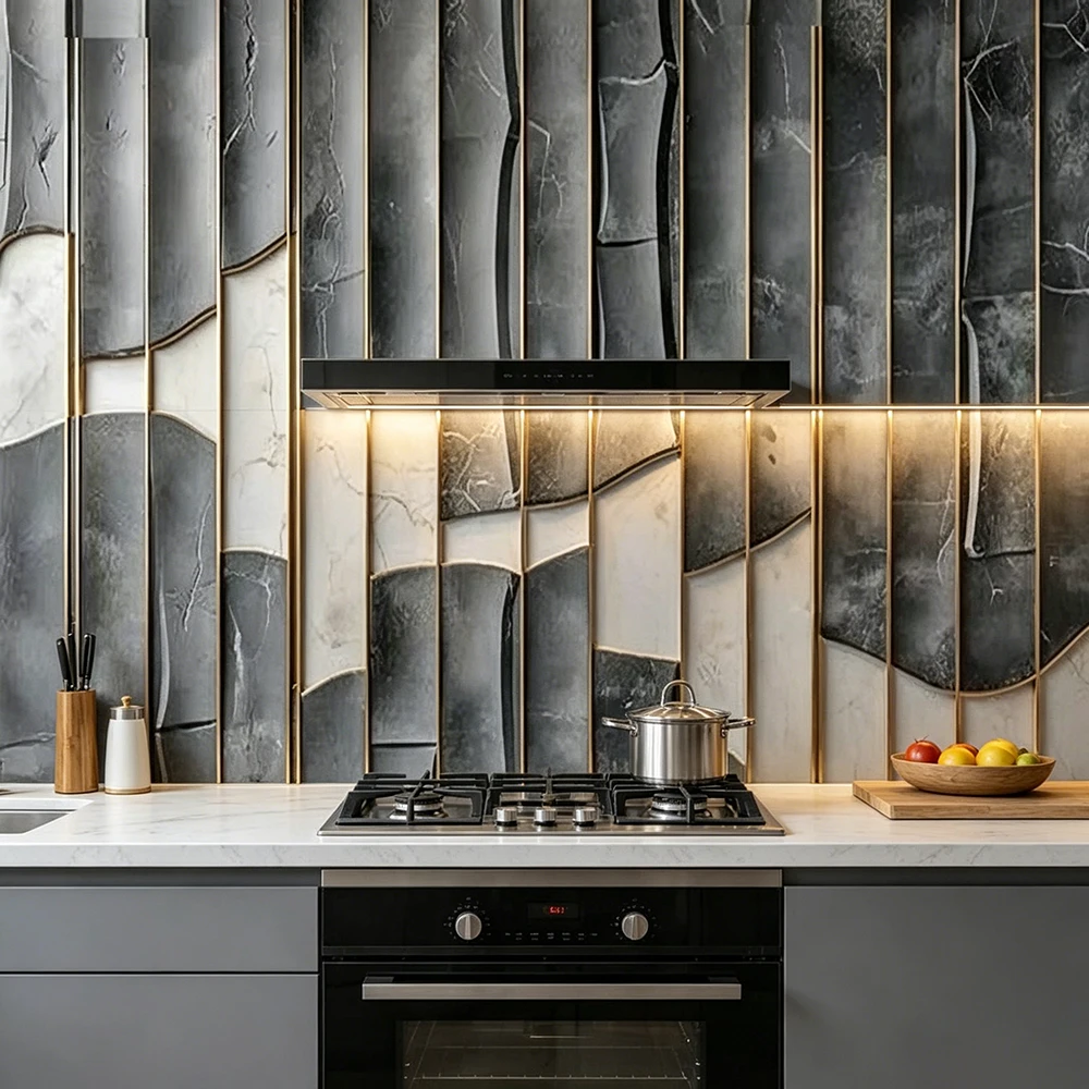 3D Modern Nordic Marble Wallpaper Black White Geometric Abstract Wall Mural for Living Room, Bedroom, Home Decoration
3D Modern Nordic Marble Wallpaper Black White Geometric Abstract Wall Mural for Living Room, Bedroom, Home Decoration