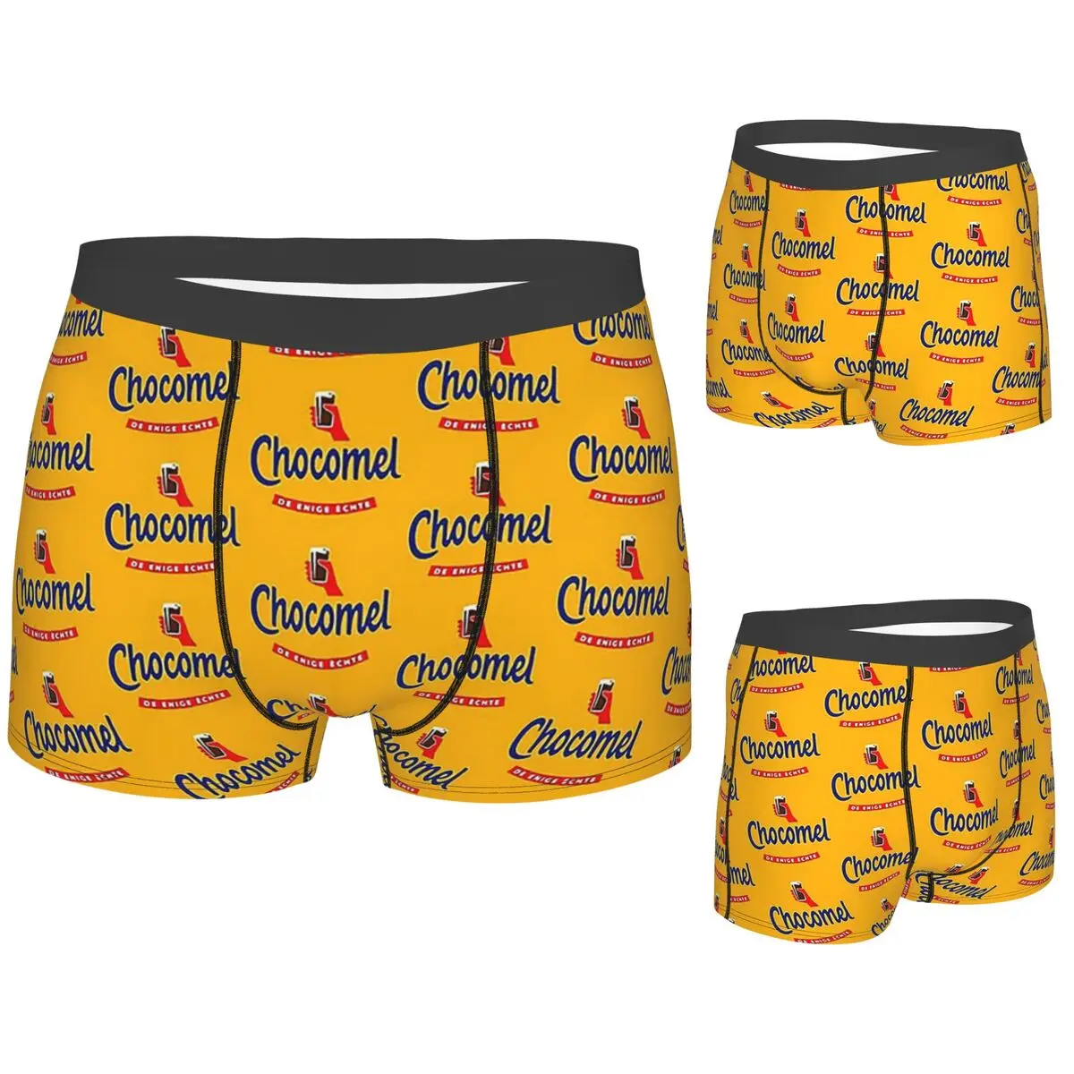 Boxer Underpants Shorts Chocomel Chocolademelk Nederland Panties Men Ventilate Underwear for Homme Man Boyfriend Gifts
Boxer Underpants Shorts Chocomel Chocolademelk Nederland Panties Men Ventilate Underwear for Homme Man Boyfriend Gifts