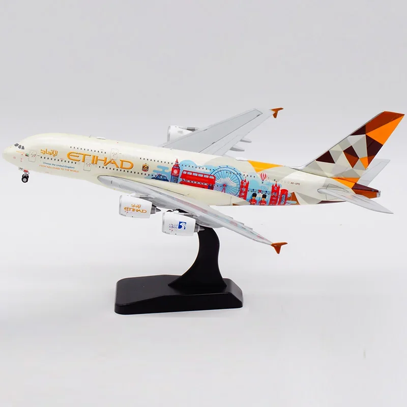 1/400 Scale JC Wings XX4277 Etihad Airways Airbus A380 A6-APE Alloy Die Cast Passenger Carrying Aircraft Model Collection Gifts
1/400 Scale JC Wings XX4277 Etihad Airways Airbus A380 A6-APE Alloy Die Cast Passenger Carrying Aircraft Model Collection Gifts