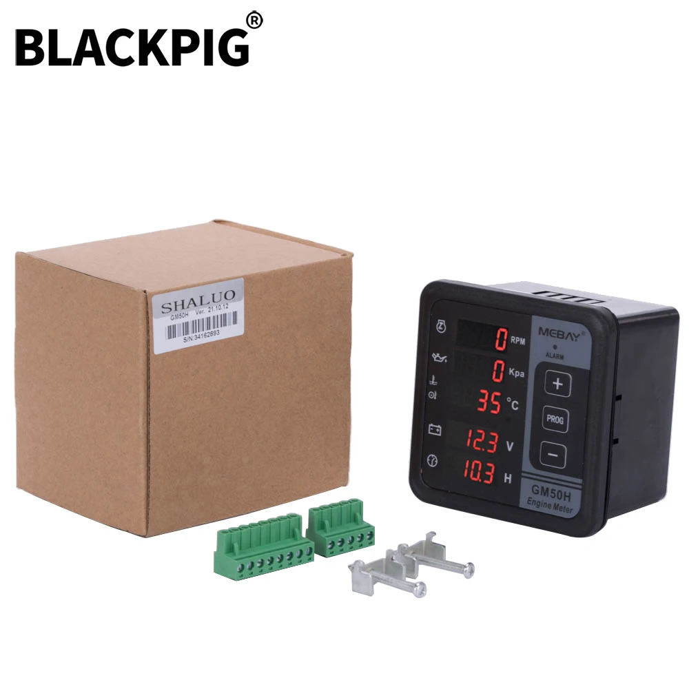 Mebay GM50H MK3 Generator Engine Multifunctie Digitale Meter Match With VDO Oil Temp Water Temperature Sensor RPM Speed Sensor
Mebay GM50H MK3 Generator Engine Multifunctie Digitale Meter Match With VDO Oil Temp Water Temperature Sensor RPM Speed Sensor