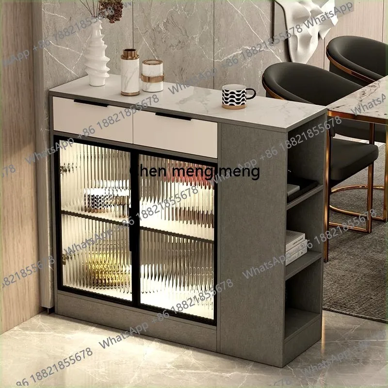 Dining Side Design Wine Cabinet Wall Partition Simple Modern Wine Cabinet Living Room Storage Bar Furniture Drankenkast
Dining Side Design Wine Cabinet Wall Partition Simple Modern Wine Cabinet Living Room Storage Bar Furniture Drankenkast