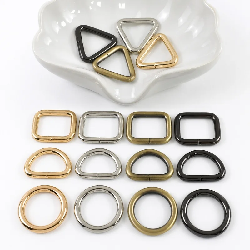 10Pcs 20-38mm Metal O D Ring Buckles Bag Strap Connector Clasp Dog Collar KeyChain Loop Hooks DIY Leather Craft Accessories
10Pcs 20-38mm Metal O D Ring Buckles Bag Strap Connector Clasp Dog Collar KeyChain Loop Hooks DIY Leather Craft Accessories