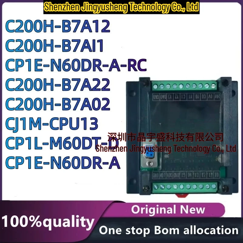 New Original C200H-B7A02 C200H-B7A22 C200H-B7A12 C200H-B7AI1 CJ1M-CPU13 CP1E-N60DR-A CP1E-N60DR-A-RC CP1L-M60DT-D
New Original C200H-B7A02 C200H-B7A22 C200H-B7A12 C200H-B7AI1 CJ1M-CPU13 CP1E-N60DR-A CP1E-N60DR-A-RC CP1L-M60DT-D