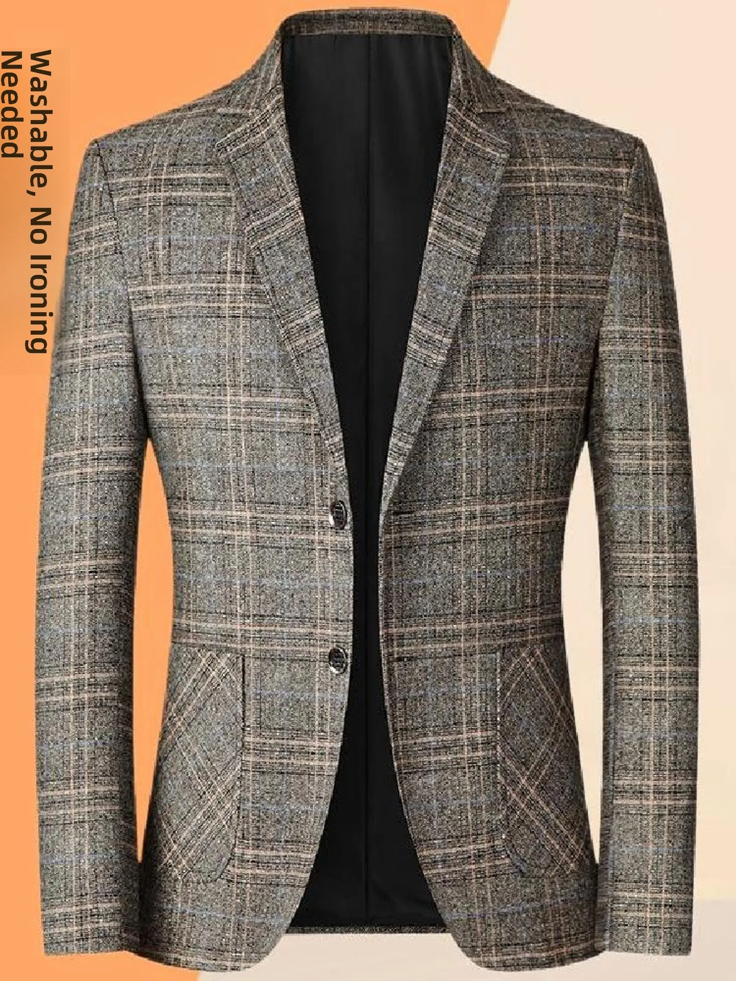 Lightweight Men's Casual Single-breasted Jaet Thin Spring Faion Busin Sle Long Sve Suit Coat No Ironing...
Lightweight Men's Casual Single-breasted Jaet Thin Spring Faion Busin Sle Long Sve Suit Coat No Ironing...