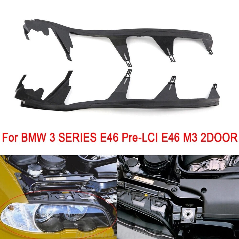 1 пара прокладок передней верхней фары автомобиля, накладки для BMW 3 SERIES E46 Pre-LCI E46 M3 2DOOR 63128384489 63128384490
1 пара прокладок передней верхней фары автомобиля, накладки для BMW 3 SERIES E46 Pre-LCI E46 M3 2DOOR 63128384489 63128384490