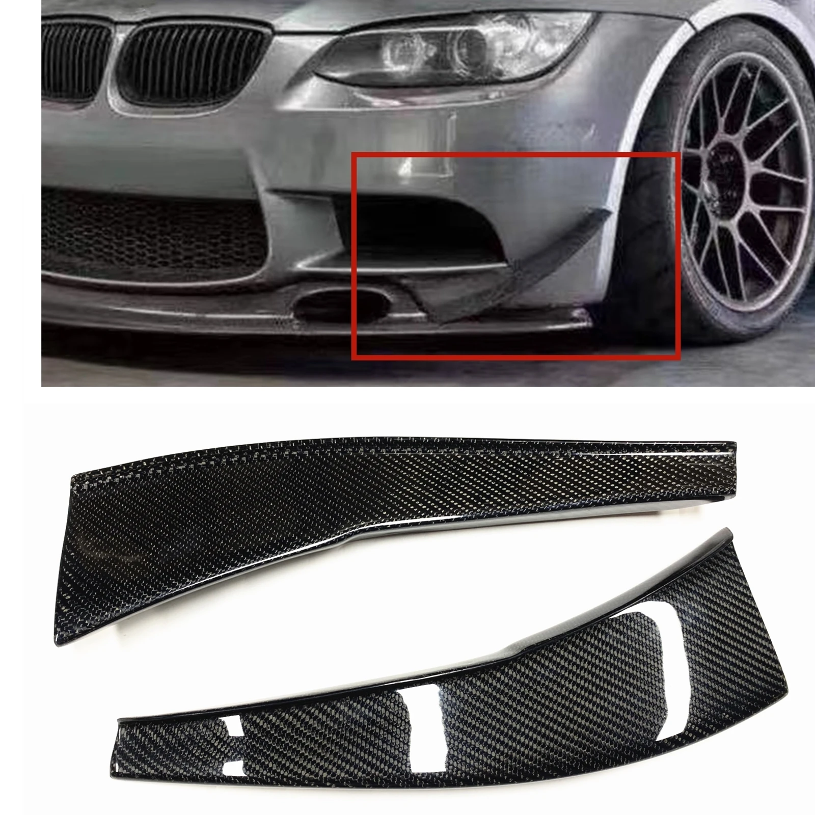 Front Bumper Side Air Vent Trim For For BMW E90 E92 E93 M3 2007 2008-2013 Carbon Fiber Intake Frame Spoiler Splitter Canards Fin
Front Bumper Side Air Vent Trim For For BMW E90 E92 E93 M3 2007 2008-2013 Carbon Fiber Intake Frame Spoiler Splitter Canards Fin