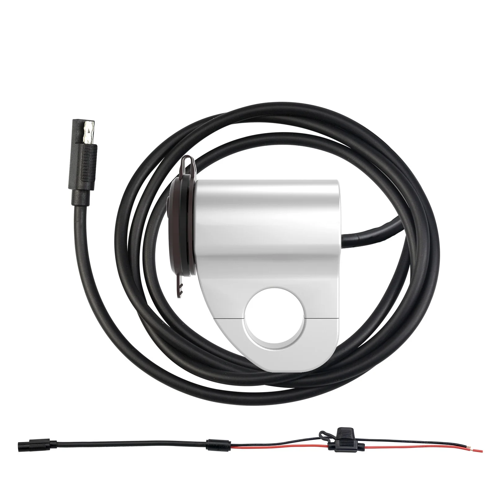 Motorcycle Aluminum Alloy Waterproof Mobile Phone Charger Digital Display Voltage QC3.0usb Fast Charging Power-off Switch
Motorcycle Aluminum Alloy Waterproof Mobile Phone Charger Digital Display Voltage QC3.0usb Fast Charging Power-off Switch
