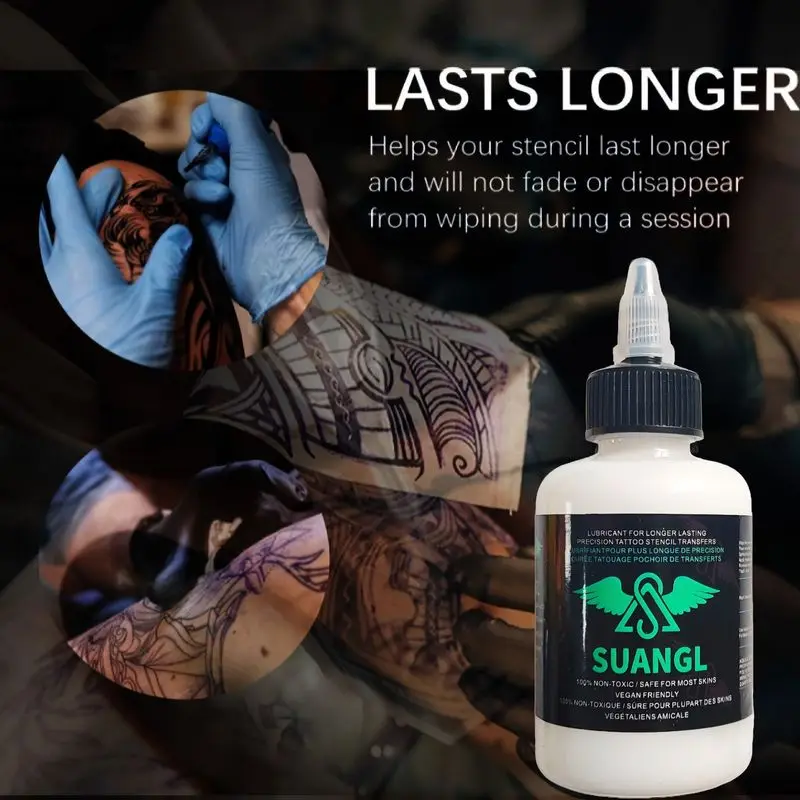 1pc Tattoo transfer glue, professional transparent non-fading. Tattoo transfer solution for tattoos. Gentle and non-irritating.
1pc Tattoo transfer glue, professional transparent non-fading. Tattoo transfer solution for tattoos. Gentle and non-irritating.