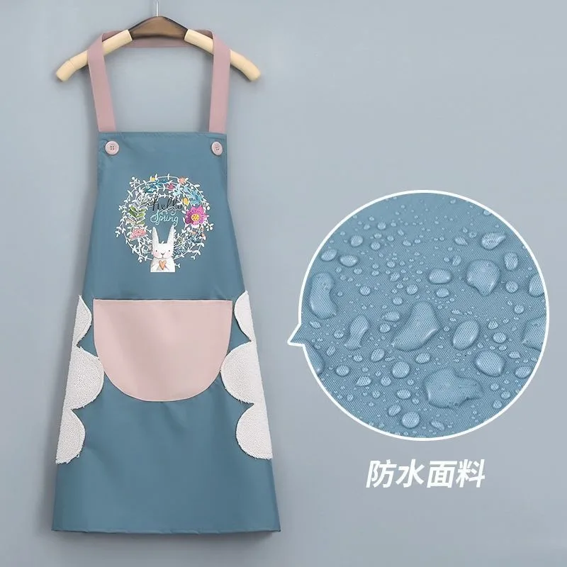 Cute Cartoon Rabbit Sleeveless Apron Creative Waterproof Cooking Apron Household Kitchen Cleaning Aprons For Coffee Adults
Cute Cartoon Rabbit Sleeveless Apron Creative Waterproof Cooking Apron Household Kitchen Cleaning Aprons For Coffee Adults