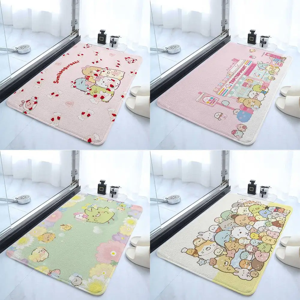S-Sumikkogurashi Cute Floor Mat Room Mats Cheaper Anti-slip Modern Living Room Balcony Printed Welcome Rug
S-Sumikkogurashi Cute Floor Mat Room Mats Cheaper Anti-slip Modern Living Room Balcony Printed Welcome Rug