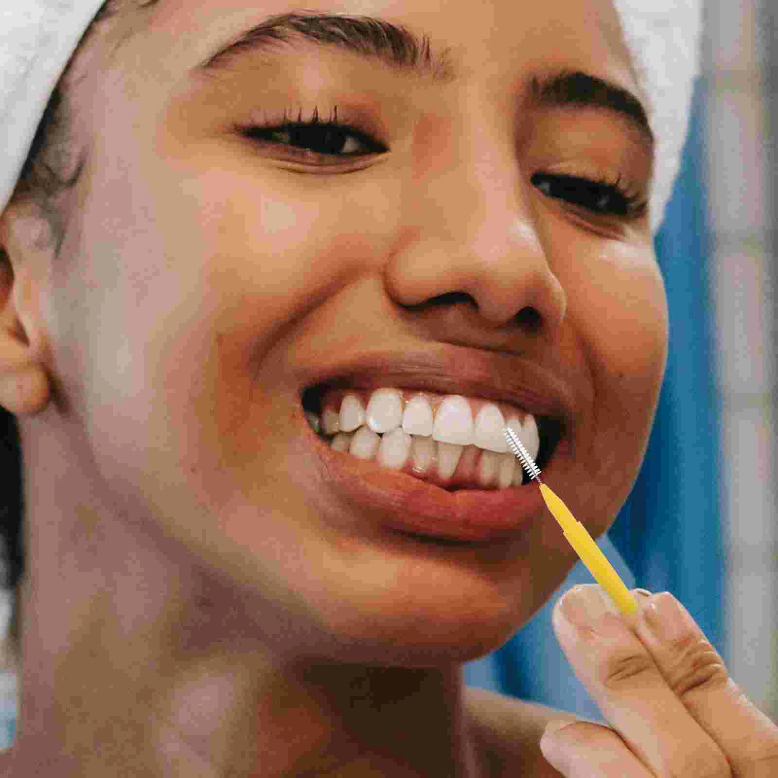30 Pcs Interdental Brush Oral Care Tooth Floss Yellow Stainless Steel Wire Child Flossers
30 Pcs Interdental Brush Oral Care Tooth Floss Yellow Stainless Steel Wire Child Flossers
