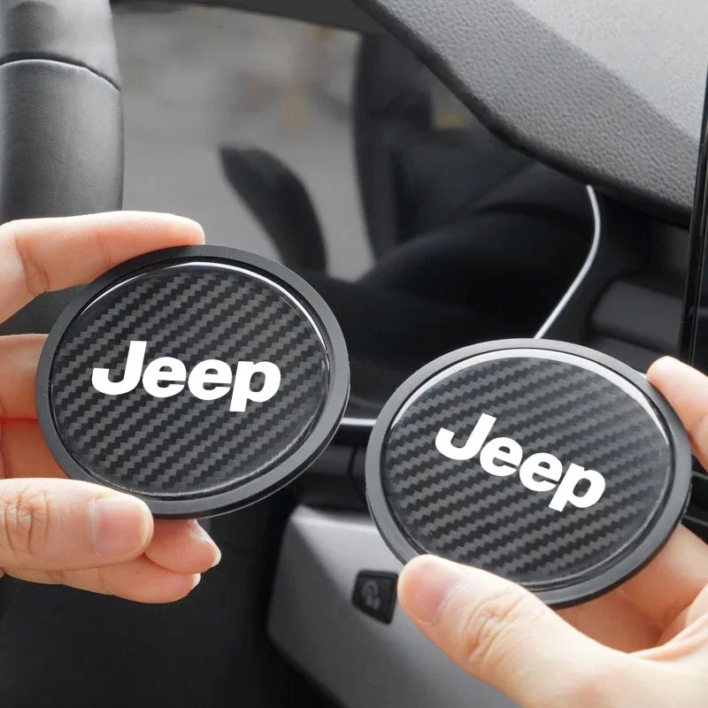 Anti-Slip Carbon Fiber Style Cup Holder Coaster Interior for Jeep Wrangler JL JK Gladiator Grand Cherokee Rebel Patriot
Anti-Slip Carbon Fiber Style Cup Holder Coaster Interior for Jeep Wrangler JL JK Gladiator Grand Cherokee Rebel Patriot