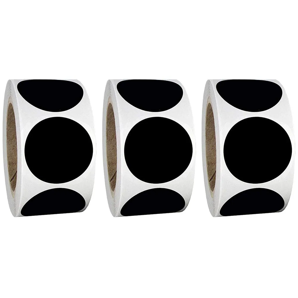 3 Rolls Chalkboard Sticky Stickers Round Label Decals Self-Adhesive Waterproof Canning Labels for Household Jar Bottle Book
3 Rolls Chalkboard Sticky Stickers Round Label Decals Self-Adhesive Waterproof Canning Labels for Household Jar Bottle Book