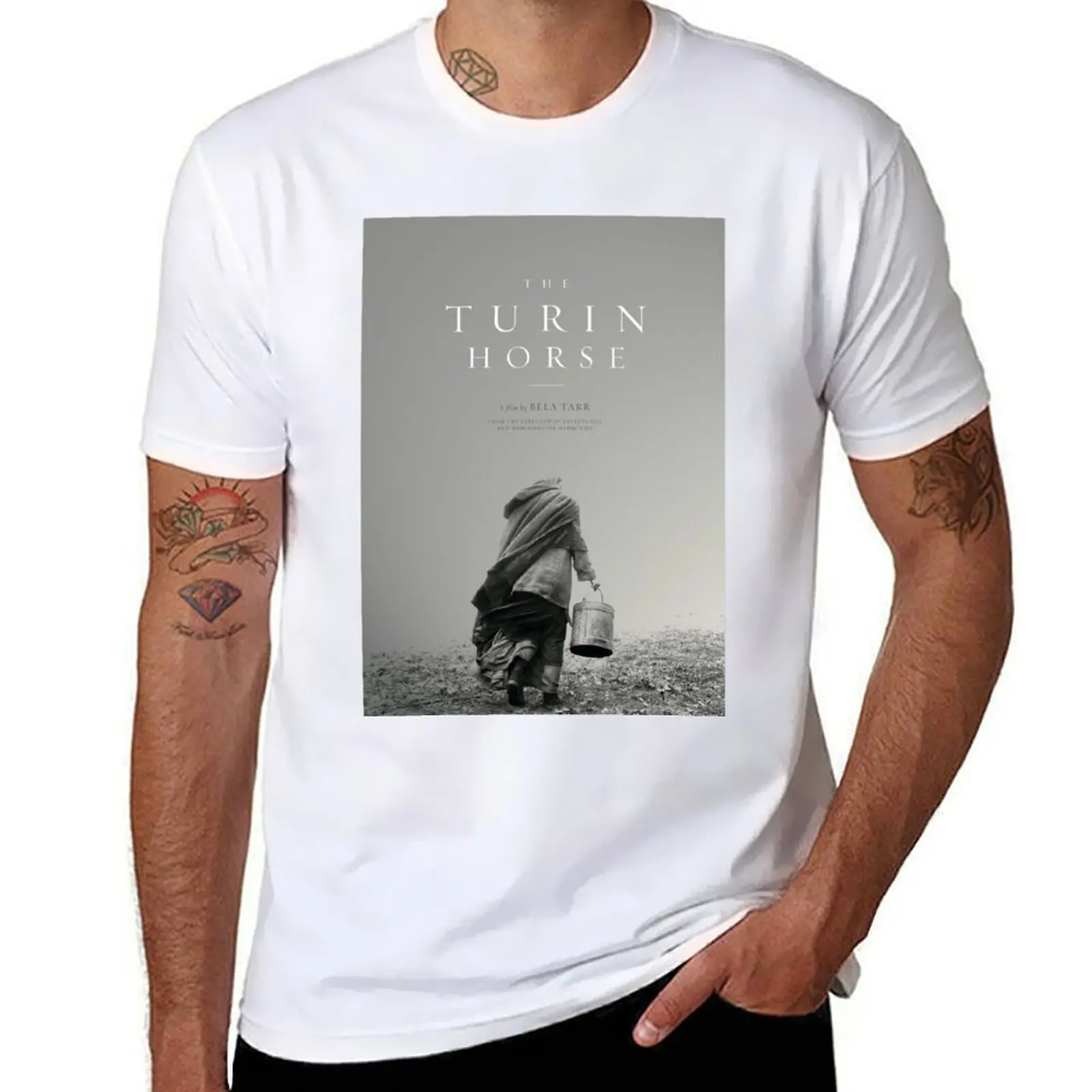 The Turin Horse T-Shirt men t shirt cotton 100% man t shirts graphic T-Shirt
The Turin Horse T-Shirt men t shirt cotton 100% man t shirts graphic T-Shirt
