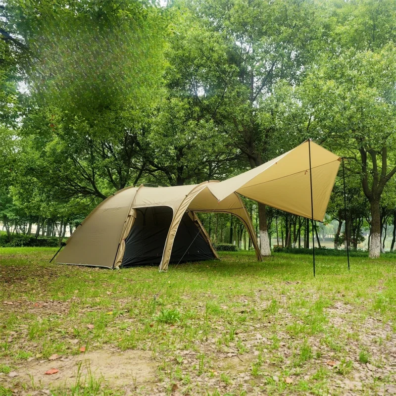 High Quality MCETO 6 Person Ultra Camping Tent 1 Bedroom 1 Hall With Aluminum Frame Waterproof Shelter Family Hik Hot Selli
High Quality MCETO 6 Person Ultra Camping Tent 1 Bedroom 1 Hall With Aluminum Frame Waterproof Shelter Family Hik Hot Selli