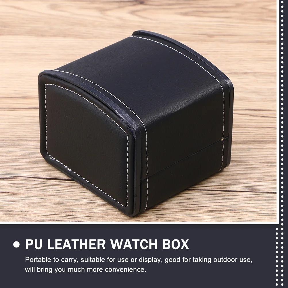 Portable Watch Display Wrapping Box PU Watch Packaging Box Delicate Watch Organizer 3Pcs
Portable Watch Display Wrapping Box PU Watch Packaging Box Delicate Watch Organizer 3Pcs