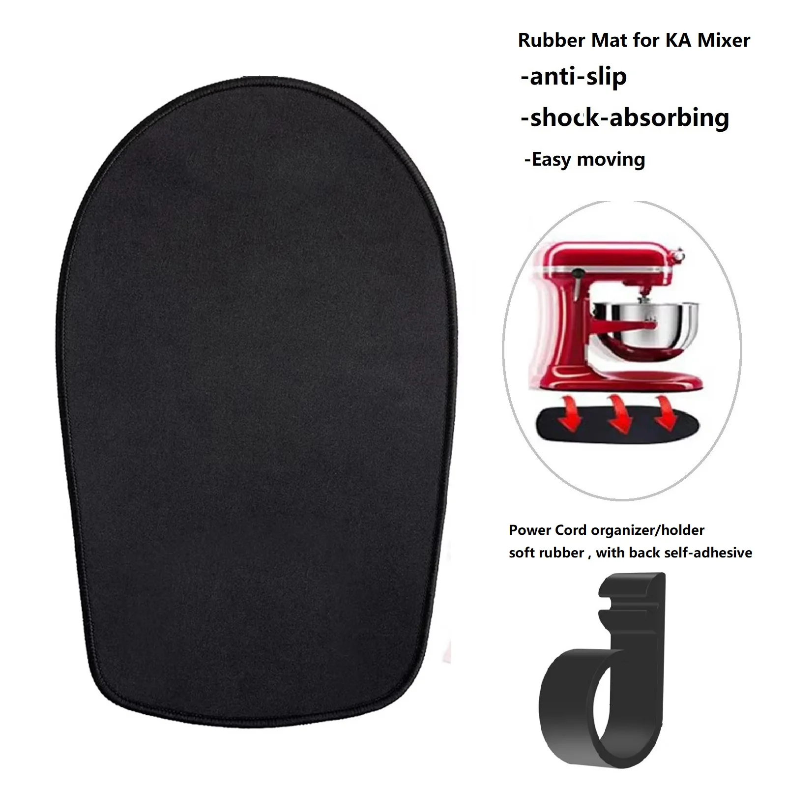 Резиновый коврик дляKitchen Aid 6-8QT. Миксер, нескользящий аксессуар для защиты поверхностей, легко перемещающийся коврик
Резиновый коврик дляKitchen Aid 6-8QT. Миксер, нескользящий аксессуар для защиты поверхностей, легко перемещающийся коврик