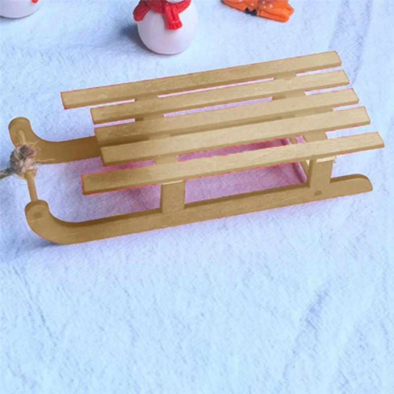 ABYS-5Pcs Christmas Decor Home Decor Wood Decor Wooden Sled Mini Wooden Christmas Adornments
ABYS-5Pcs Christmas Decor Home Decor Wood Decor Wooden Sled Mini Wooden Christmas Adornments