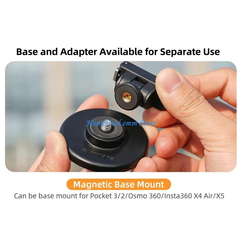 H37F Universally Quick Release Adapter for Action 6 Camera Quick-release Mount 180Degree Tilt 1/4In Hole Buckle Lock
H37F Universally Quick Release Adapter for Action 6 Camera Quick-release Mount 180Degree Tilt 1/4In Hole Buckle Lock