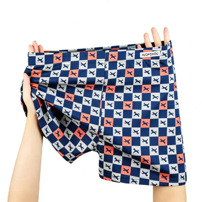 3pcs Loose Cotton Men's Underwear Plaid Horse Print Home Pajama Shorts Comfort Boxer Men Panties Underpants Homewear
3pcs Loose Cotton Men's Underwear Plaid Horse Print Home Pajama Shorts Comfort Boxer Men Panties Underpants Homewear