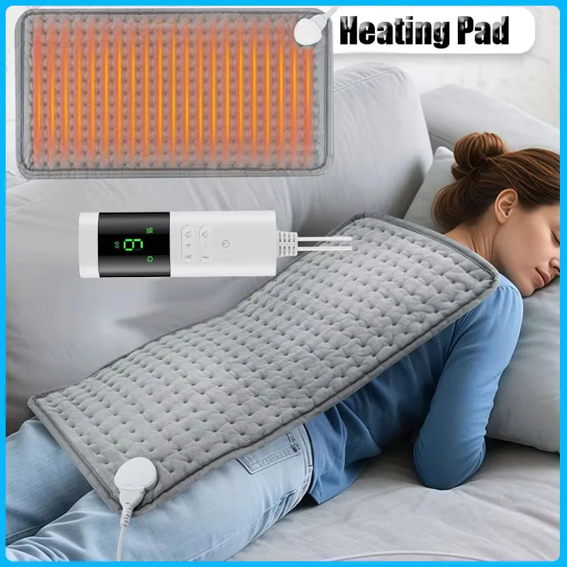 Electric Heating Pad Set: Knee & Back Warmer, Lumbar Thermal Blanket - Reusable Menstrual Heater Pad for Winter Warmth
Electric Heating Pad Set: Knee & Back Warmer, Lumbar Thermal Blanket - Reusable Menstrual Heater Pad for Winter Warmth