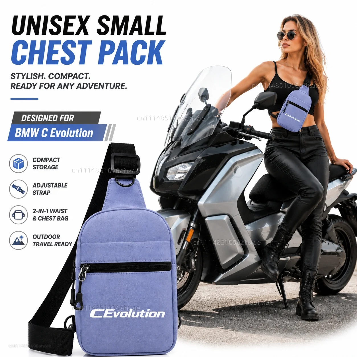 Motorcycle 2In1 Multi-functional Waist Bag Chest Bag Outdoor Travel Bag Waterproof Riding For BMW C Evolution 2014-2020
Motorcycle 2In1 Multi-functional Waist Bag Chest Bag Outdoor Travel Bag Waterproof Riding For BMW C Evolution 2014-2020