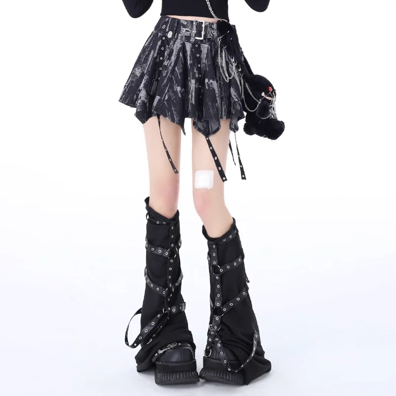 Gothic Women Grey A-line Skirt Y2k Mini Punk Skirts 90s Aesthetic Elegant Harajuku Vintage Denim Skirt 2000s Clothes Summer
Gothic Women Grey A-line Skirt Y2k Mini Punk Skirts 90s Aesthetic Elegant Harajuku Vintage Denim Skirt 2000s Clothes Summer
