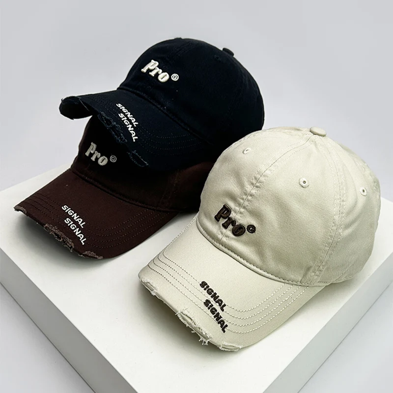 New Men Women Letter Pro Embroidery Baseball Hats Breathable Sunshade Versatile Personal Snapback Caps Fashion Broken Style ins
New Men Women Letter Pro Embroidery Baseball Hats Breathable Sunshade Versatile Personal Snapback Caps Fashion Broken Style ins