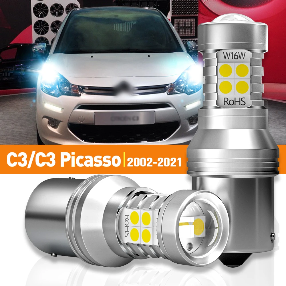 2pcs LED Reverse Light For Citroen C3 C3 Picasso 2002-2021 2008 2009 2010 2011 2012 2013 2014 2015 Accessories Canbus Lamp
2pcs LED Reverse Light For Citroen C3 C3 Picasso 2002-2021 2008 2009 2010 2011 2012 2013 2014 2015 Accessories Canbus Lamp