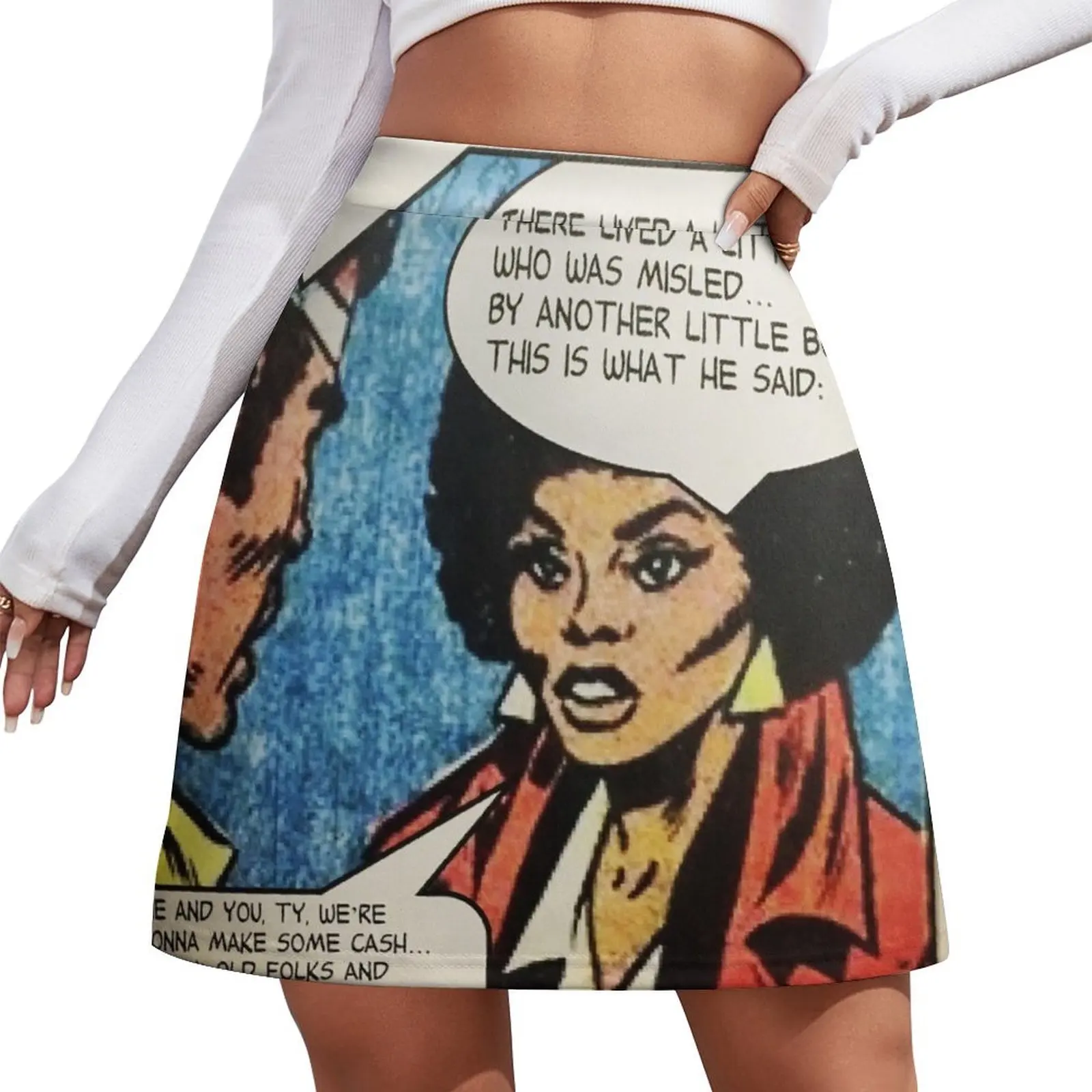 SLICK RICK'S CHILDREN STORY AND A VINTAGE COMIC STRIP Mini Skirt clothes for woman luxury women's skirt women's golf wear summer
SLICK RICK'S CHILDREN STORY AND A VINTAGE COMIC STRIP Mini Skirt clothes for woman luxury women's skirt women's golf wear summer