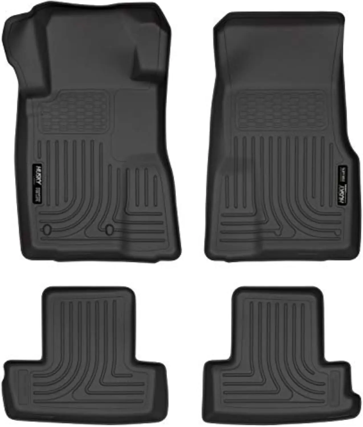 Custom Fit Floor Mats for 2010-2014 Ford Mustang, Front & 2nd Row, 4-Piece Black, Heavy Duty Protection
Custom Fit Floor Mats for 2010-2014 Ford Mustang, Front & 2nd Row, 4-Piece Black, Heavy Duty Protection
