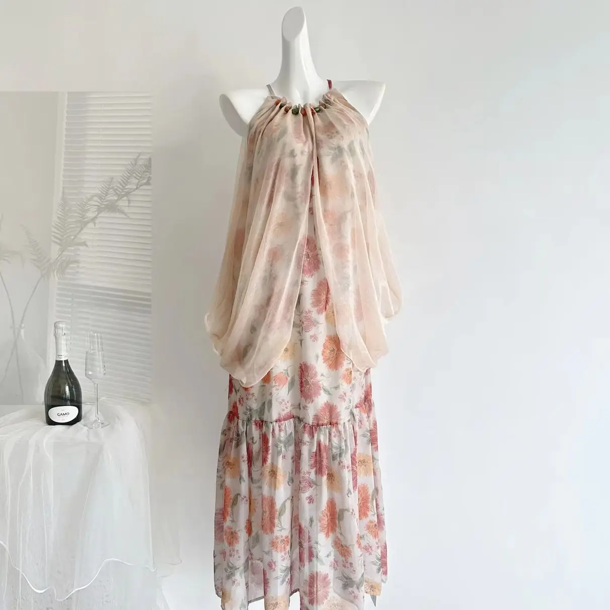 Fake Two-piece Dress Printed Women Sleeveless Tank Vest Dress Summer Beach Dress Korean Fashion Floral Dress Vestidos Mujer 2026
Fake Two-piece Dress Printed Women Sleeveless Tank Vest Dress Summer Beach Dress Korean Fashion Floral Dress Vestidos Mujer 2026