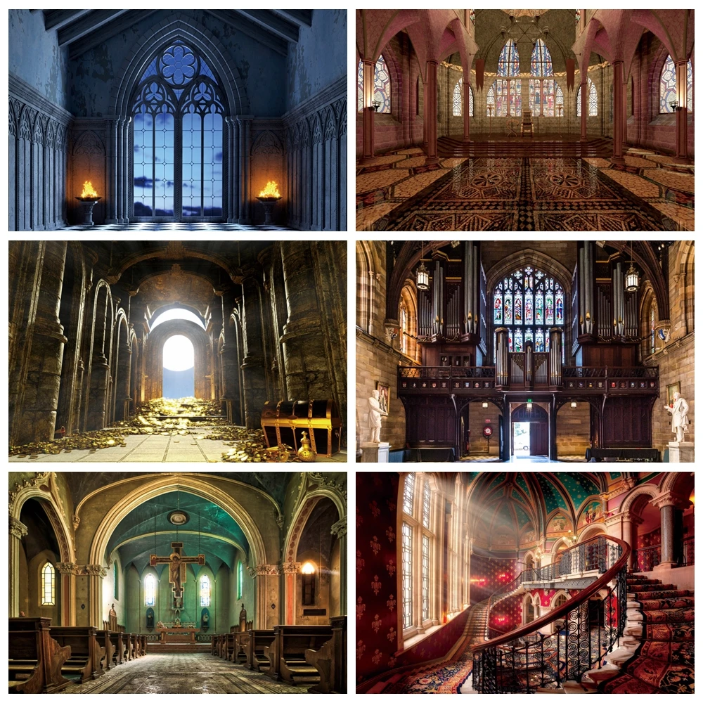 Vintage Church Palace Photography Backdrop Luxury Ancient Architecture Interior Decor Portrait Background Photo Studio Props
Vintage Church Palace Photography Backdrop Luxury Ancient Architecture Interior Decor Portrait Background Photo Studio Props