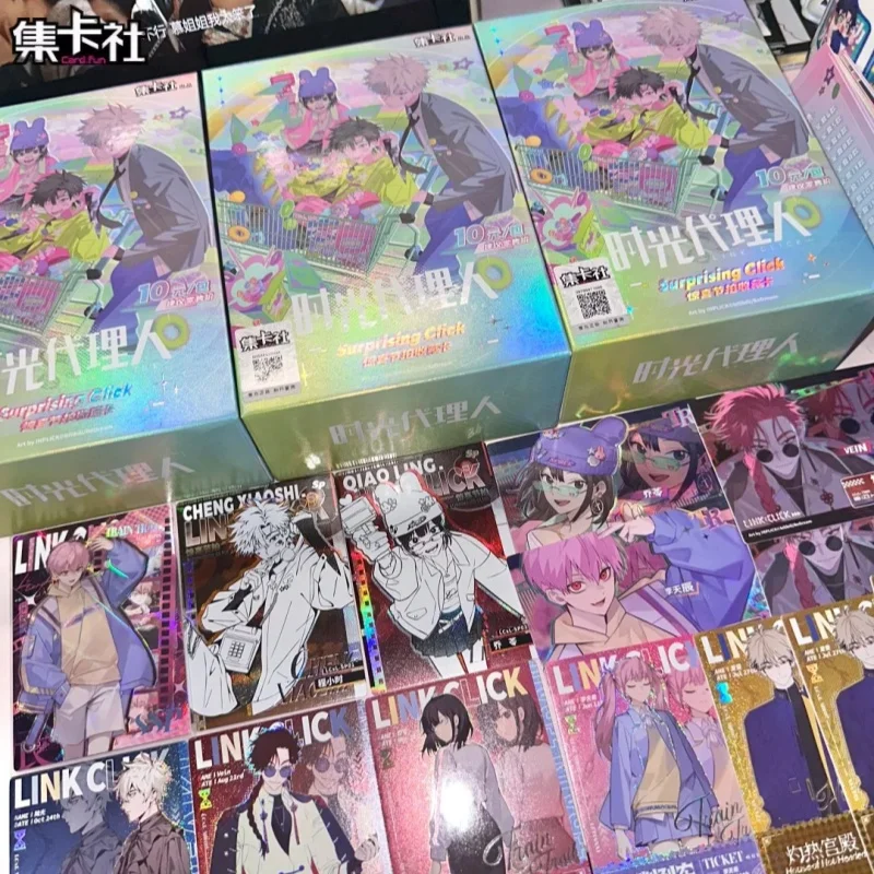 New Card.Fun Link Click Card Cheng Xiaoshi Surprise Beat Cards Movie Film Time Fragments Animation Game Collection Card Toy Gift
New Card.Fun Link Click Card Cheng Xiaoshi Surprise Beat Cards Movie Film Time Fragments Animation Game Collection Card Toy Gift