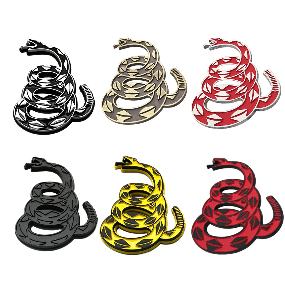 1pc Gadsden Flag Rattlesnake Don't Tread on Me Emblem Car Sticker for Ram Sierra Tundra F150 250 Badge Accessories
1pc Gadsden Flag Rattlesnake Don't Tread on Me Emblem Car Sticker for Ram Sierra Tundra F150 250 Badge Accessories
