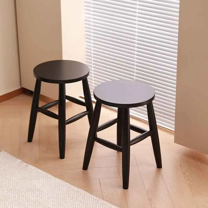 Solid Wood Round Dining Stool, Living Room Sofa Footstool, Bedroom Makeup Stool, Creative Small Chair, Home Leisure Moving Seat
Solid Wood Round Dining Stool, Living Room Sofa Footstool, Bedroom Makeup Stool, Creative Small Chair, Home Leisure Moving Seat