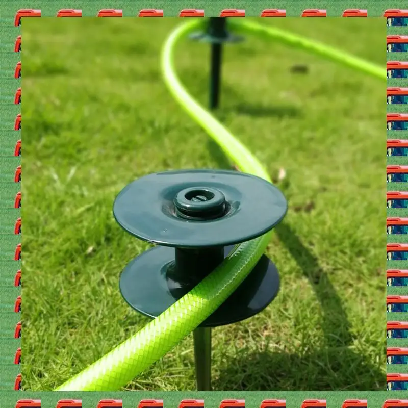 6 Piece Garden Hose Guide Nail Green Water Hose Clamped Around The Tube Wheel For Plant Protection
6 Piece Garden Hose Guide Nail Green Water Hose Clamped Around The Tube Wheel For Plant Protection
