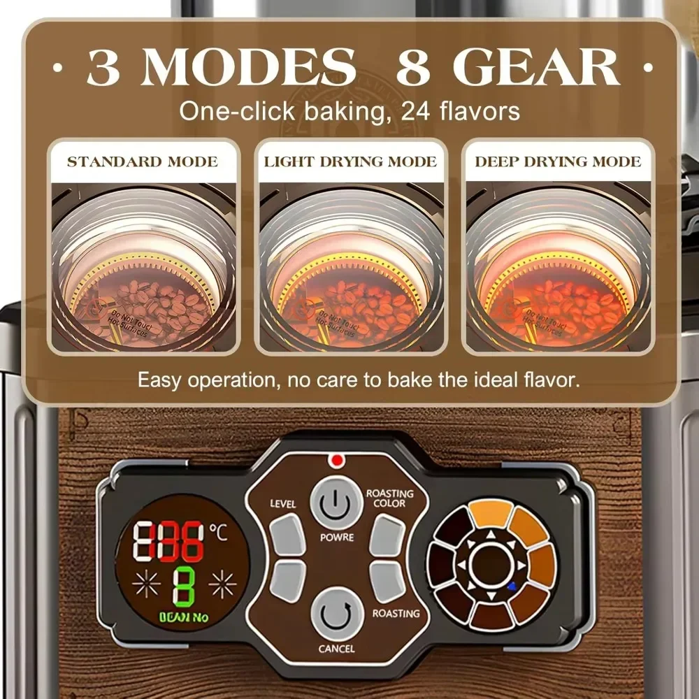 Отличное значение для денег, винтажная жаровня для кофе с какао, европейские бытовые кофейные зерна, маленькие бытовые 220 В
Отличное значение для денег, винтажная жаровня для кофе с какао, европейские бытовые кофейные зерна, маленькие бытовые 220 В