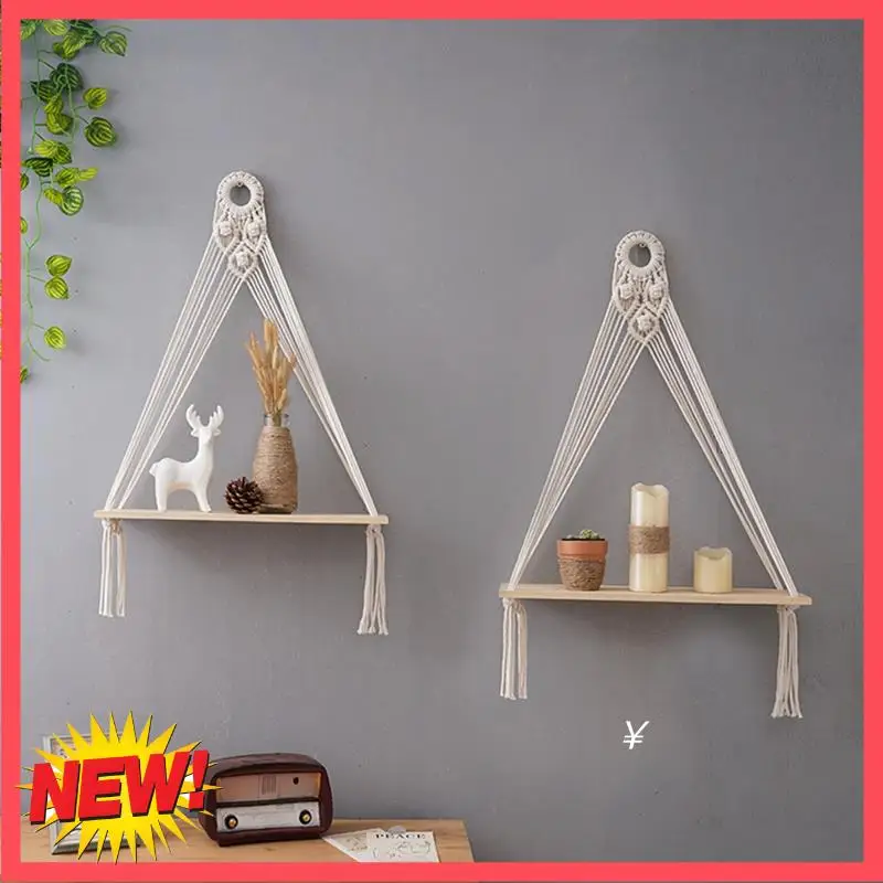 B17C 2PCS Hanging Shelf Boho Handmade Shelf Plants Floating Rope Shelves Decorative Holder A
B17C 2PCS Hanging Shelf Boho Handmade Shelf Plants Floating Rope Shelves Decorative Holder A