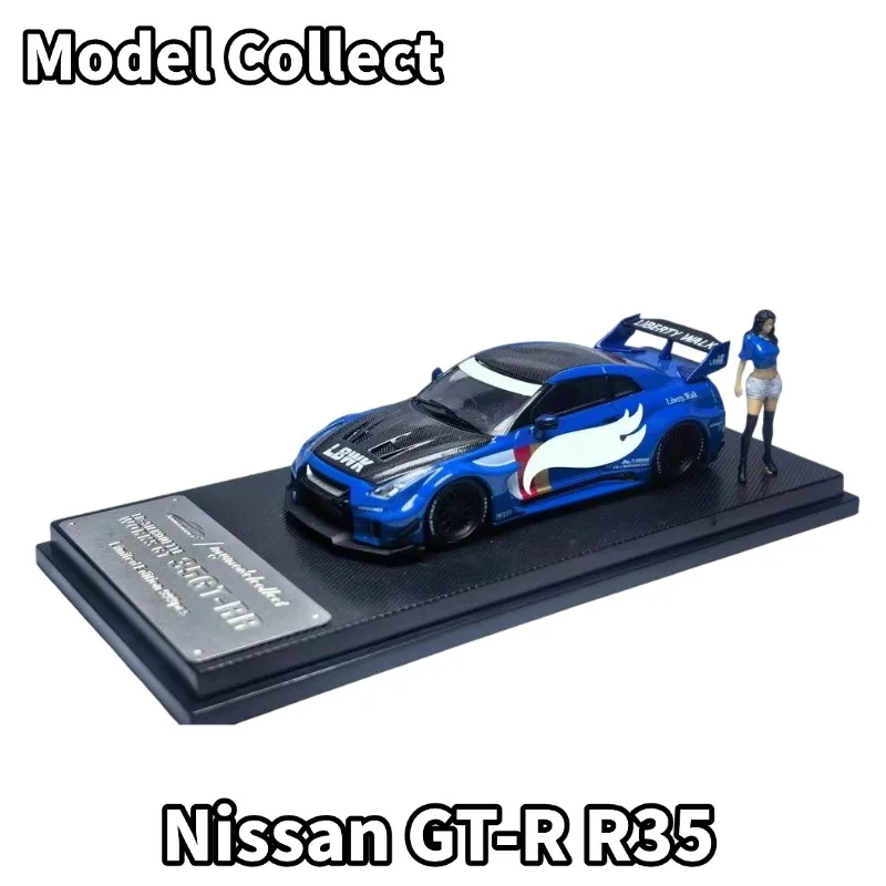Model Collection 1:64 GT-R R35 LB Modified Die-Cast Simulation Alloy Car Model - A Boys' Gift Toy Collection Decoration Item.
Model Collection 1:64 GT-R R35 LB Modified Die-Cast Simulation Alloy Car Model - A Boys' Gift Toy Collection Decoration Item.