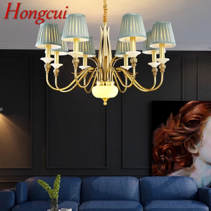Hongcui American Brass Pendent Lamp Luxurious Living Room Restaurant Bedroom Retro Hotel Villa Chandelier
Hongcui American Brass Pendent Lamp Luxurious Living Room Restaurant Bedroom Retro Hotel Villa Chandelier