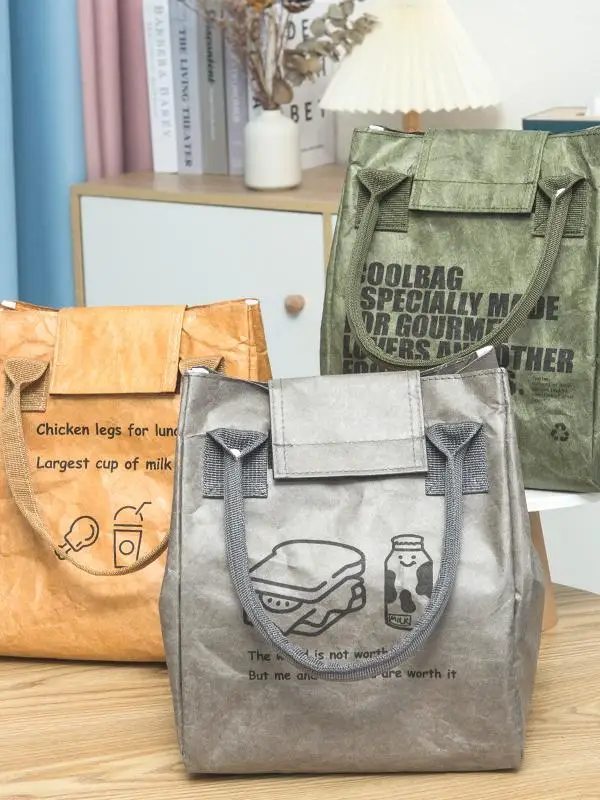 New DuPont Paper Lunch Bag Waterproof Thickened Aluminum Foil Insulation Handheld Beef Skin Paper Takeaway Food Container Bag
New DuPont Paper Lunch Bag Waterproof Thickened Aluminum Foil Insulation Handheld Beef Skin Paper Takeaway Food Container Bag