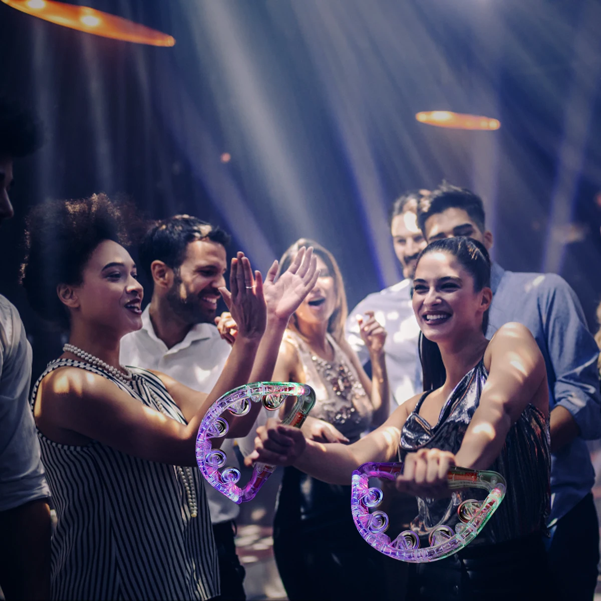 2Pcs Flashing Handbell LED Light Up Rattle for Kids Party Dancing Bar Ktv Neon Accessories Glow Party Supplies
2Pcs Flashing Handbell LED Light Up Rattle for Kids Party Dancing Bar Ktv Neon Accessories Glow Party Supplies