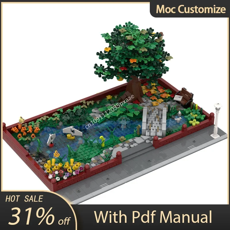 1859pcs Moc City Green Central Park & Pond Modular Building Model Set Building Blocks Assembly Bricks Toy Present
1859pcs Moc City Green Central Park & Pond Modular Building Model Set Building Blocks Assembly Bricks Toy Present