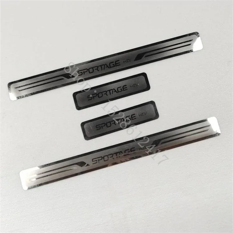 4PCS For KIA SPORTAGE Hev 2020-2024 Car Styling Stainless Steel Door Sill Scuff Plate Stickers Auto Accessories
4PCS For KIA SPORTAGE Hev 2020-2024 Car Styling Stainless Steel Door Sill Scuff Plate Stickers Auto Accessories