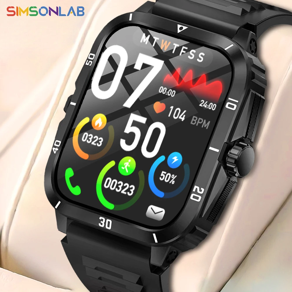 Smart Watch Men Life Waterproof Outdoor Sports Fitness Tracker 24H Health Monitor Smartwatch Men
Smart Watch Men Life Waterproof Outdoor Sports Fitness Tracker 24H Health Monitor Smartwatch Men