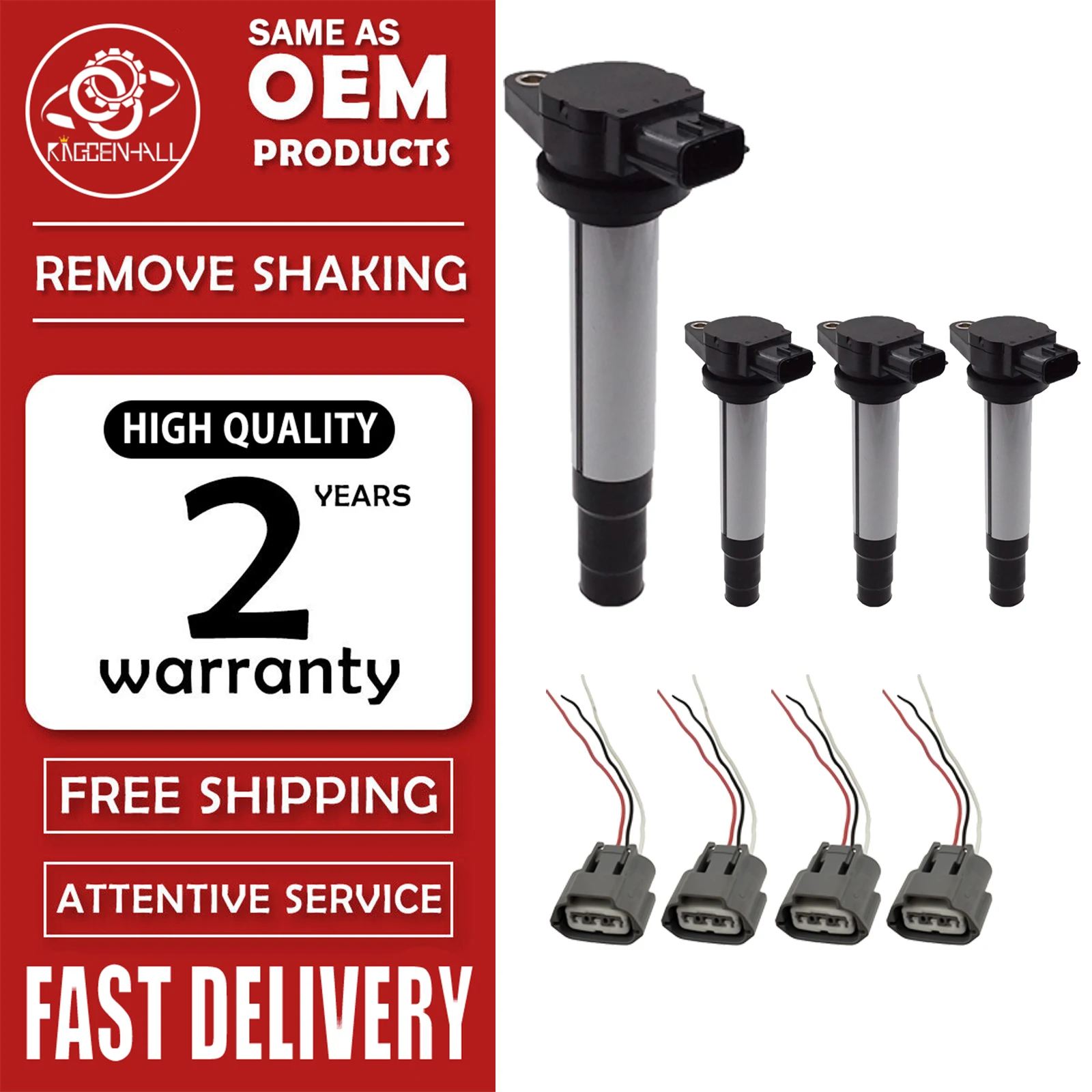 Ignition Coil Compatible with NISSAN PRIMERA Hatchback 1.6 16V ALMERA II 1.5 Replacement Of 22488 4M500 224484M500A 22448-4M500
Ignition Coil Compatible with NISSAN PRIMERA Hatchback 1.6 16V ALMERA II 1.5 Replacement Of 22488 4M500 224484M500A 22448-4M500